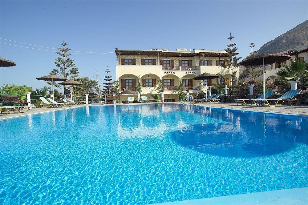 Hotel Santa Elena Kamári Exterior foto