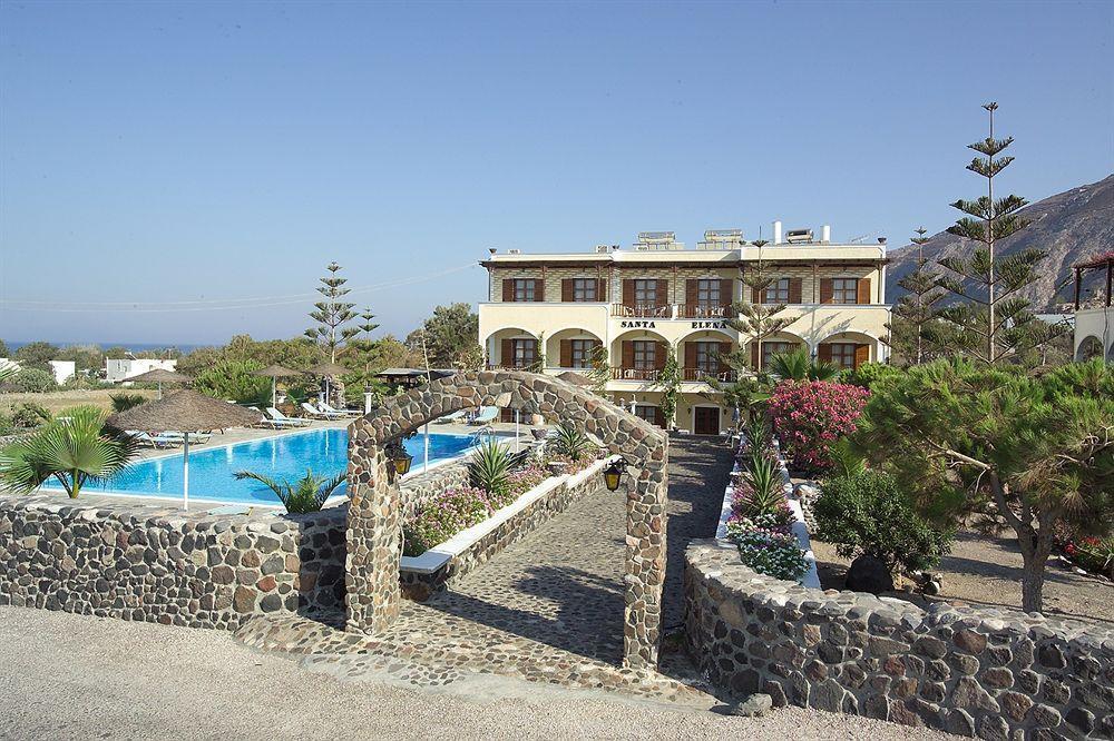 Hotel Santa Elena Kamári Exterior foto