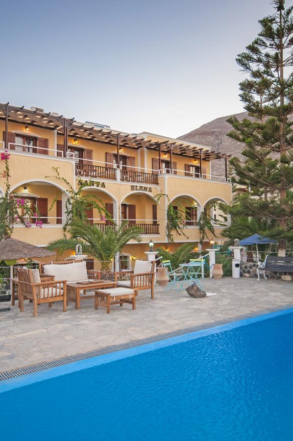 Hotel Santa Elena Kamári Exterior foto