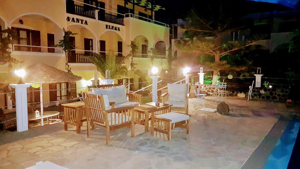 Hotel Santa Elena Kamári Exterior foto